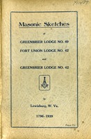 ["&lt;p&gt; Pamphlet.  &quot;Compiled by J. V. Dotson, Lewisburg, W. Va., 1939.&quot;&lt;/p&gt;"]