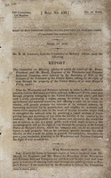 ["&lt;p&gt; Government document.  At head of title: 23d Congress, 1st Session, Ho. of Reps., [Rep. No. 432.].&lt;/p&gt;"]