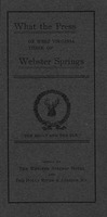 ["&lt;p&gt; Pamphlet.  &quot;Issued by the Webster Spring Hotel and the Holly River &amp; Addison Ry.&quot;&lt;/p&gt;"]