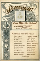 ["<p> Leaflet.  "E. W. Garlow, teacher." "Trustees: L. N. John, M J. Garlow, N. J. Mapel." "Names of pupils: Ward Travis, Floyd Garlow, Fred Moore, Lemuel John, Fred Everley, Parshal McCartney, Estella Everley, Gustie John, Cora Everley, Birdie McCartney, Amelia McElroy, Herbert Perdew, Gale Garlow, Elver Donley, Earnest Everley, Arthur McCartney, Everett Waters, Matilda John, Sadie Garlow, Isa McCartney, Lucille Moore, Mabel Travis, Nora Travis."</p>"]
