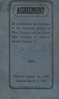 ["&lt;p&gt; Pamphlet.  &quot;Effective August 1, 1920, expiring March 31, 1922.&quot;&lt;/p&gt;"]