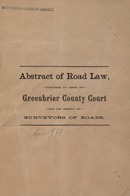 ["&lt;p&gt; Pamphlet. &quot;The Road Commissioners are to assign road tax... to report all persons liable to work on public roads, who are not assigned to some Surveyor appointed since October 1st, 1881&quot;, p.5.&lt;/p&gt;"]