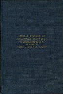 ["Monograph.  &quot;An appendix to the governor's special message on the same subject to the Legislature of 1915.&quot;"]