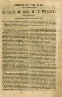 ["&lt;p&gt; Pamphlet.  Discusses the goal of the rebellious states to destroy the &quot;principles of republican government.&quot;&lt;/p&gt;"]