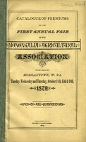 ["Catalog.  Fair \"to be held at Morgantown, W.Va., Wednesday, Thursday, and Friday, October 14th, 15th &amp; 16th, 1879.\" "]