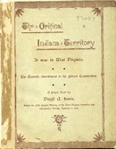 ["Pamphlet. \"A Paper read by Virgil A. Lewis, before the fifth annual meeting of the West Virginia Historical and Antiquarian Society, January 17, 1895.\" "]