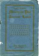 ["Pamphlet.  Includes list of men from Monongalia County who served in World War I.  Also includes a Gibson Bros.  photograph of the Morgantown, W.Va. Armistice Day Parade (held Nov. 11, 1918) affixed to inside front cover and a program for Notification Day Exercises, Garfield Park Pavilion, Marion, Ohio, Thursday, July 22, 1920 affixed to the inside back cover. "]