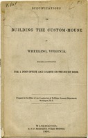 ["&lt;p&gt; Pamphlet. Prepared &quot;at the Office of the Construction of Buildings, Treasury Department, Washington, D.C.&quot;&lt;br /&gt; &lt;br /&gt;  &lt;/p&gt;"]