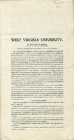 ["Pamphlet.  Includes a discussion of the growth of the university, internal development, the faculty, the professional departments, music and art, President Purinton, the summer school, the needs of the university, and Professor Waitman T. Barbe's work.  &lt;br /&gt;"]