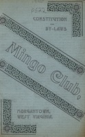 ["&lt;p&gt; Pamphlet. Club organized January 21, 1895, for the purposes of: &quot;first, the maintenance of a club for innocent and athletic sports; Second, the mantenance [sic] of a Club for social enjoyments and a reading room.&quot;&lt;/p&gt;"]