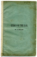 ["&lt;p&gt; Pamphlet. Address delivered &quot;before the law class of West Virginia University, June 7th, 1886.&quot;&lt;br /&gt; &lt;br /&gt;  &lt;/p&gt;"]