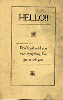 ["&lt;p&gt; Pamphlet. &quot;Published August 10, 1920, by Alpha Gamma Chapter of Phi Kappa Sigma, West Virginia University, Morgantown, W. Va.&quot;&lt;/p&gt;"]