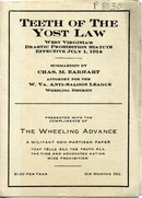 ["&lt;p&gt; Pamphlet. &quot;Summarized by Chas. M. Earhart, attorney for the W. Va. Anti-Saloon League, Wheeling District.&quot;&lt;/p&gt;"]